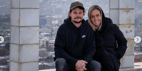 Charlotte Bellis und Freund Jim sind nun in Kabul.