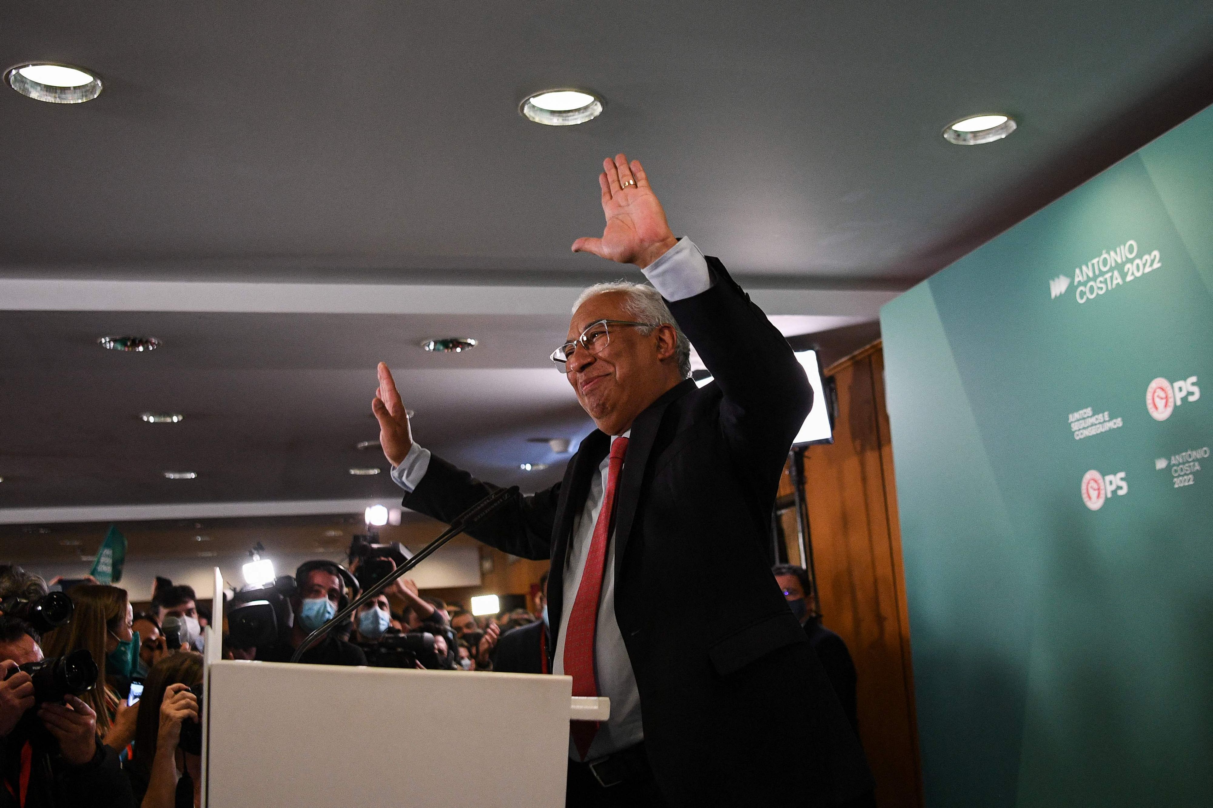 Von der Minderheitsregierung zur absoluten Sitzmehrheit: António Costa konnte einen großen Teil der Portugiesen von sich überzeugen.