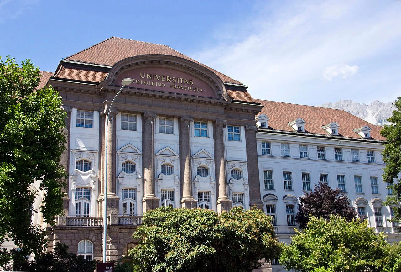 Das Hauptgebäude der Leopold-Franzens-Universität in Innsbruck