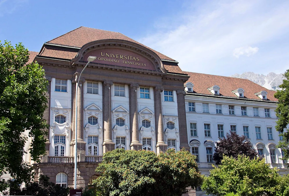 Das Hauptgebäude der Leopold-Franzens-Universität in Innsbruck