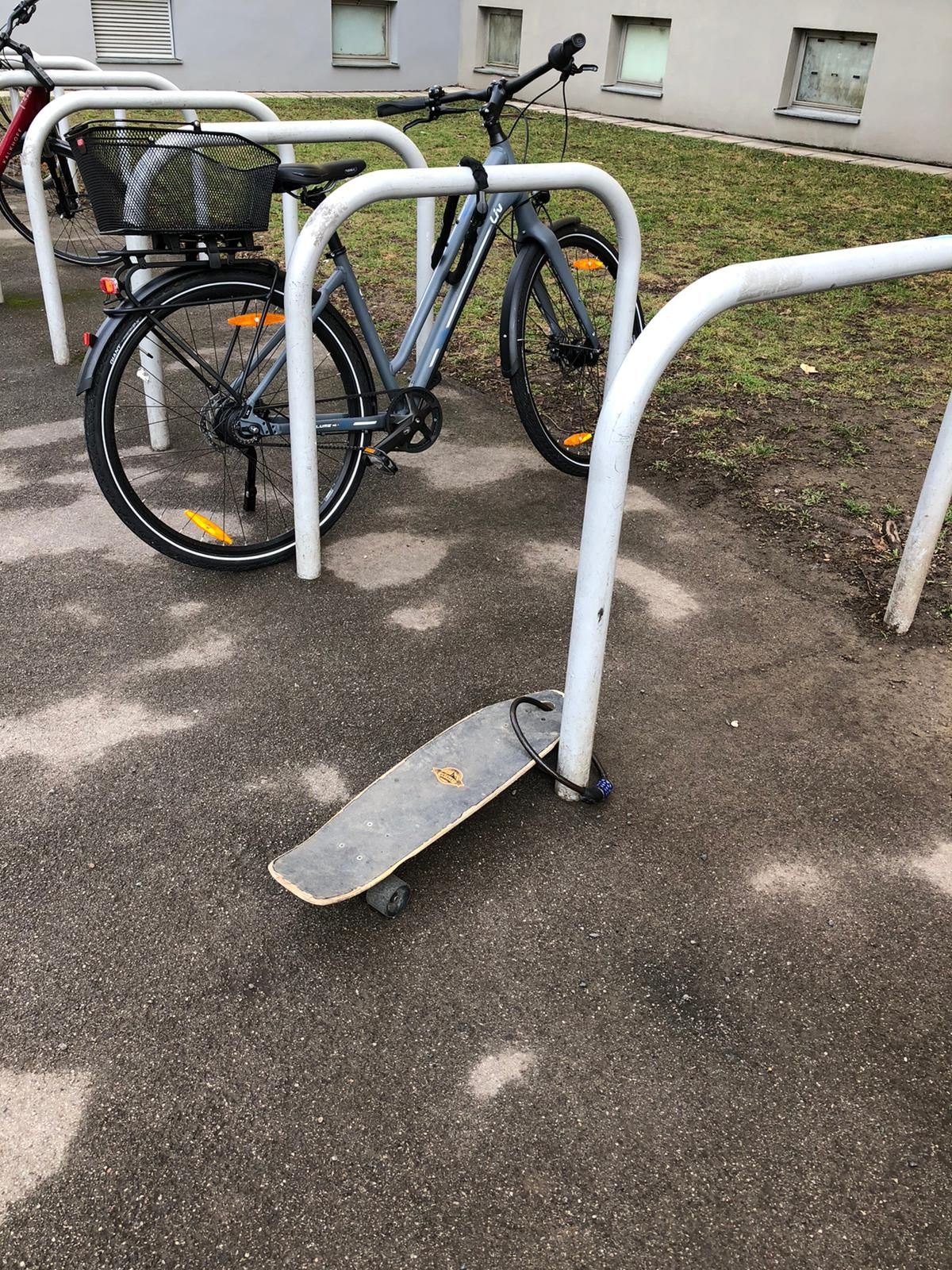 Dieses Skateboard nimmt niemand so einfach mit!