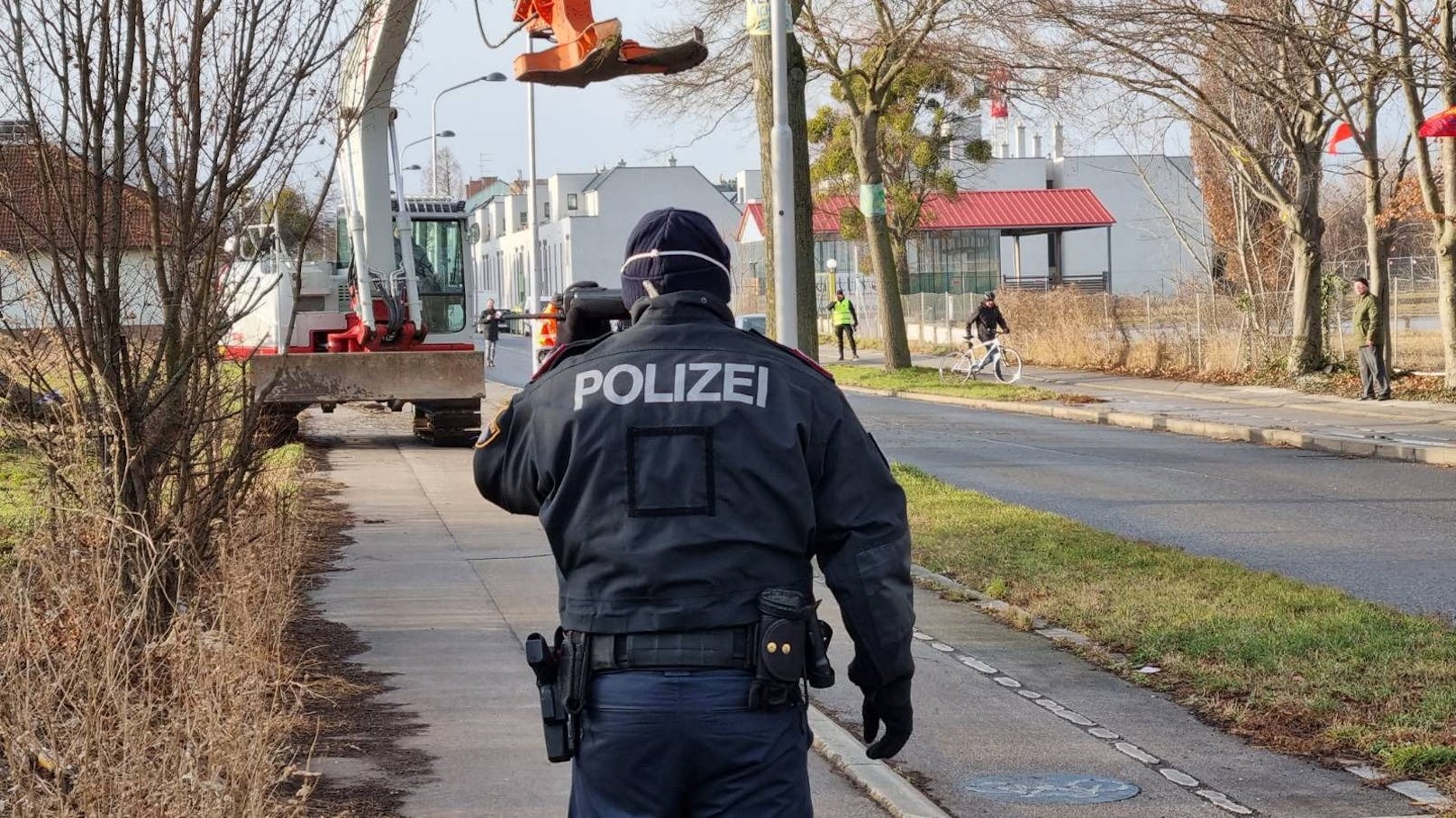 Die Räumung wurde von der Wiener Polizei durchgesetzt.
