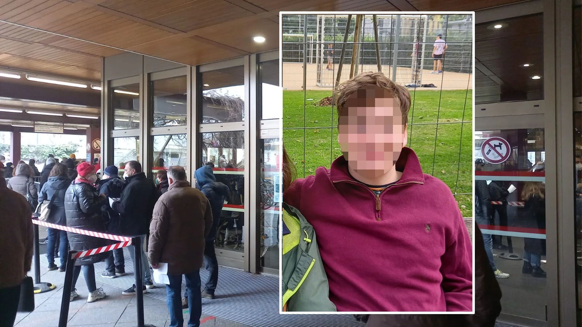 Eigentlich wollte Thomas (18) nur zur Kniekontrolle 