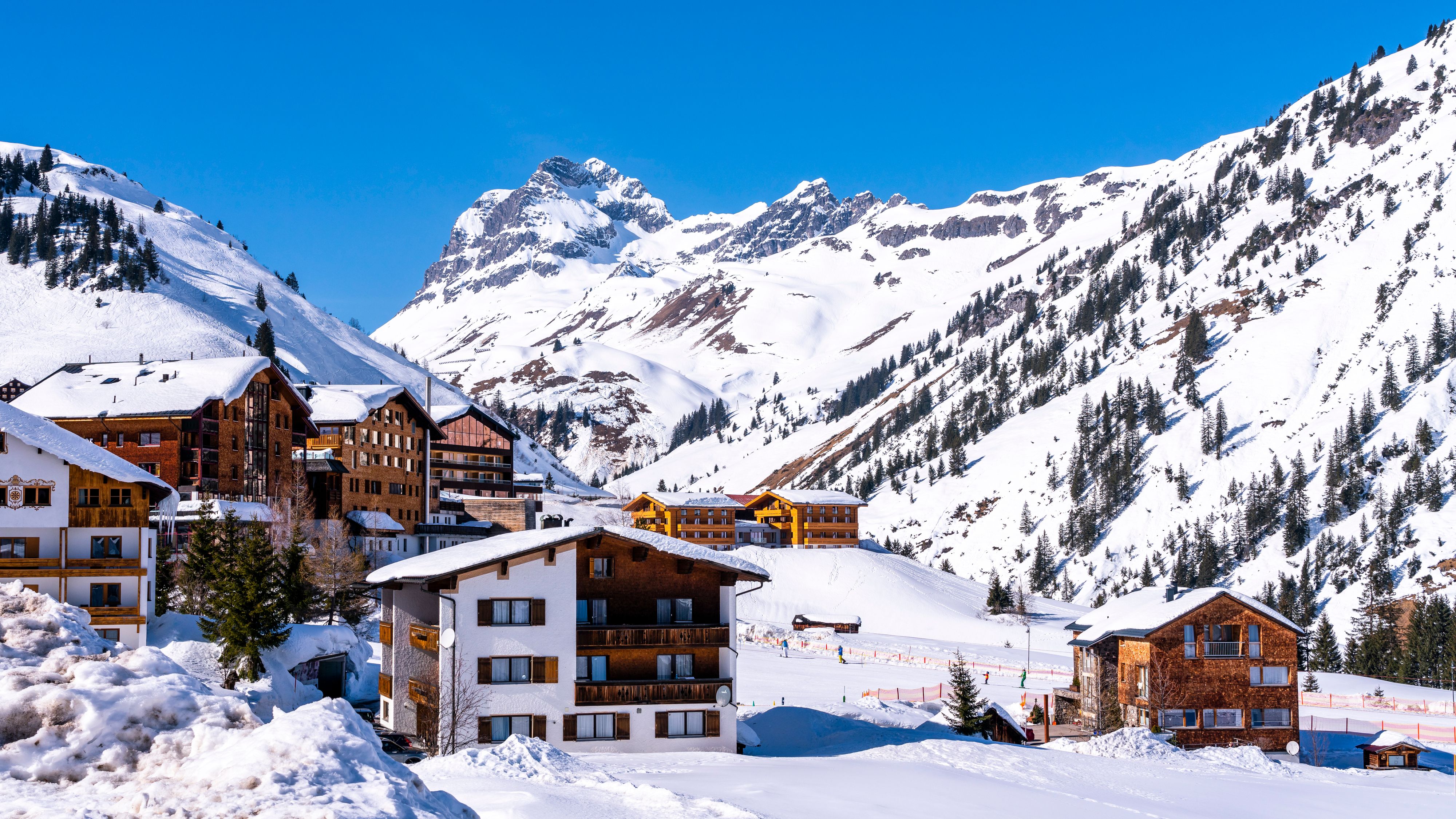 Blick auf Warth (Vorarlberg)