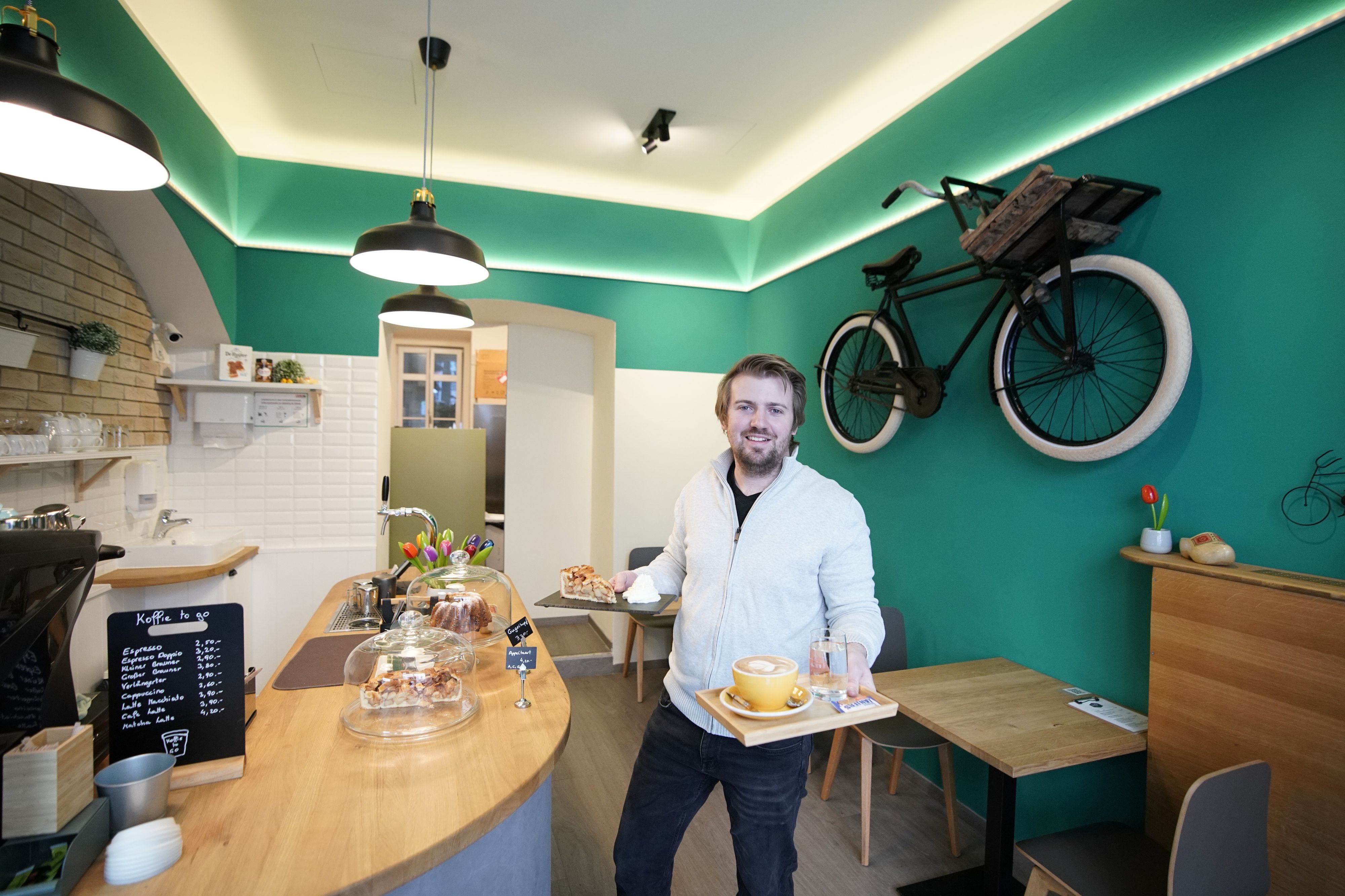 Der gebürtige Holländer Quinten Versluis bringt im 