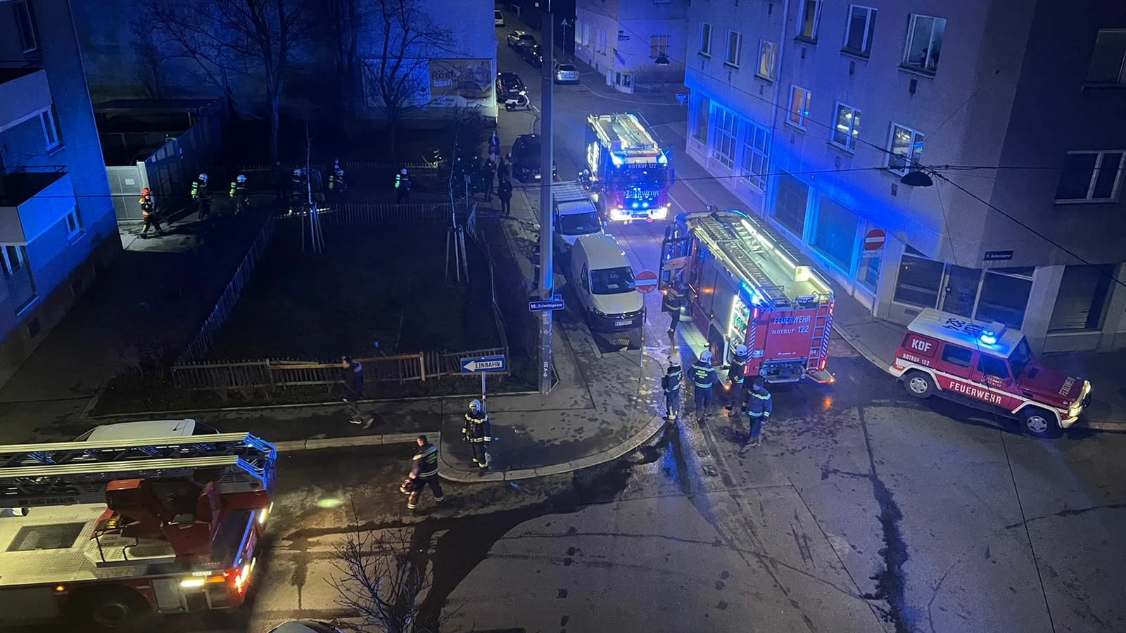 Blaulichtalarm im 15. Wiener Gemeindebezirk!