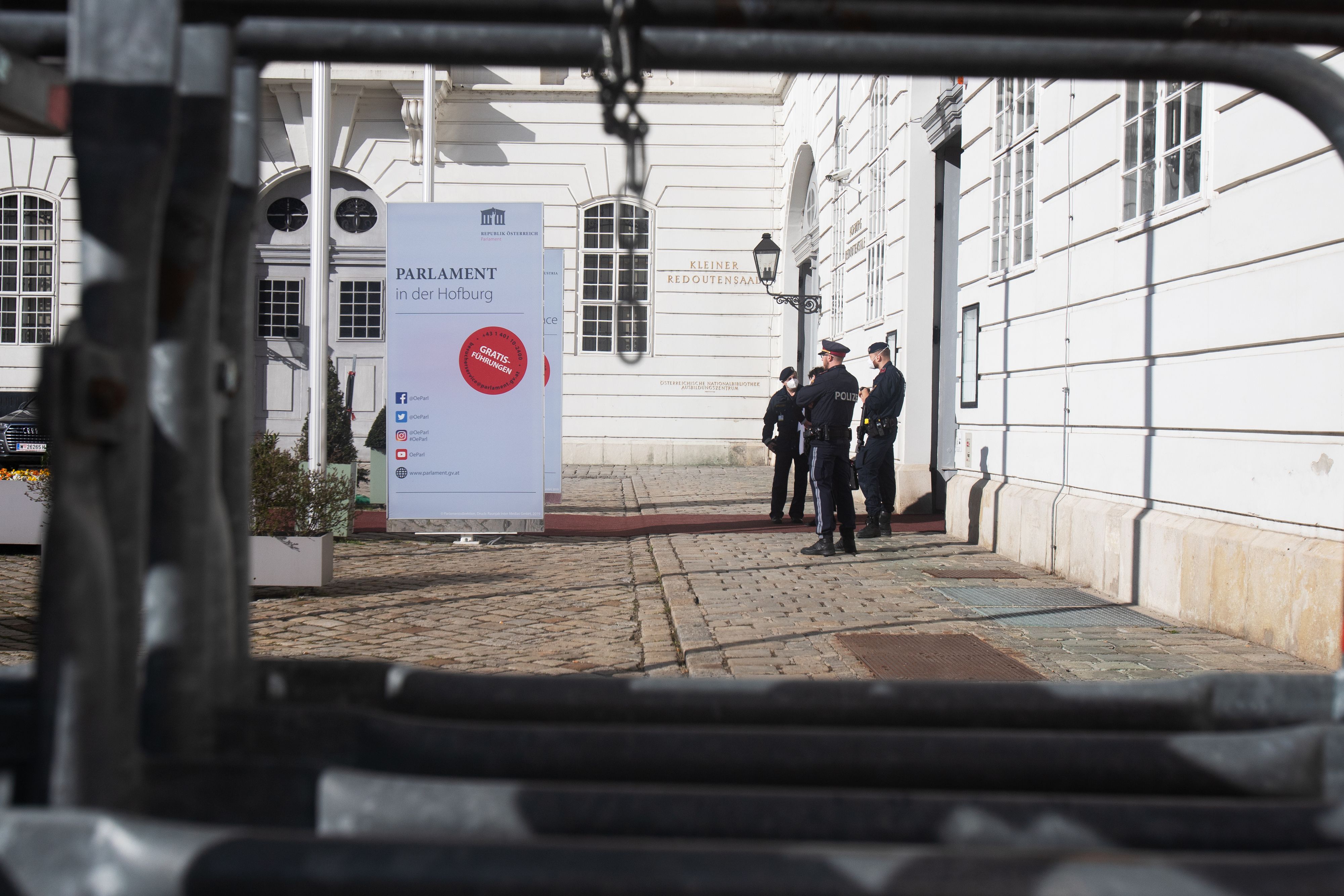 Der Bundesrat wird am Donnerstag Polizeischutz bekommen.