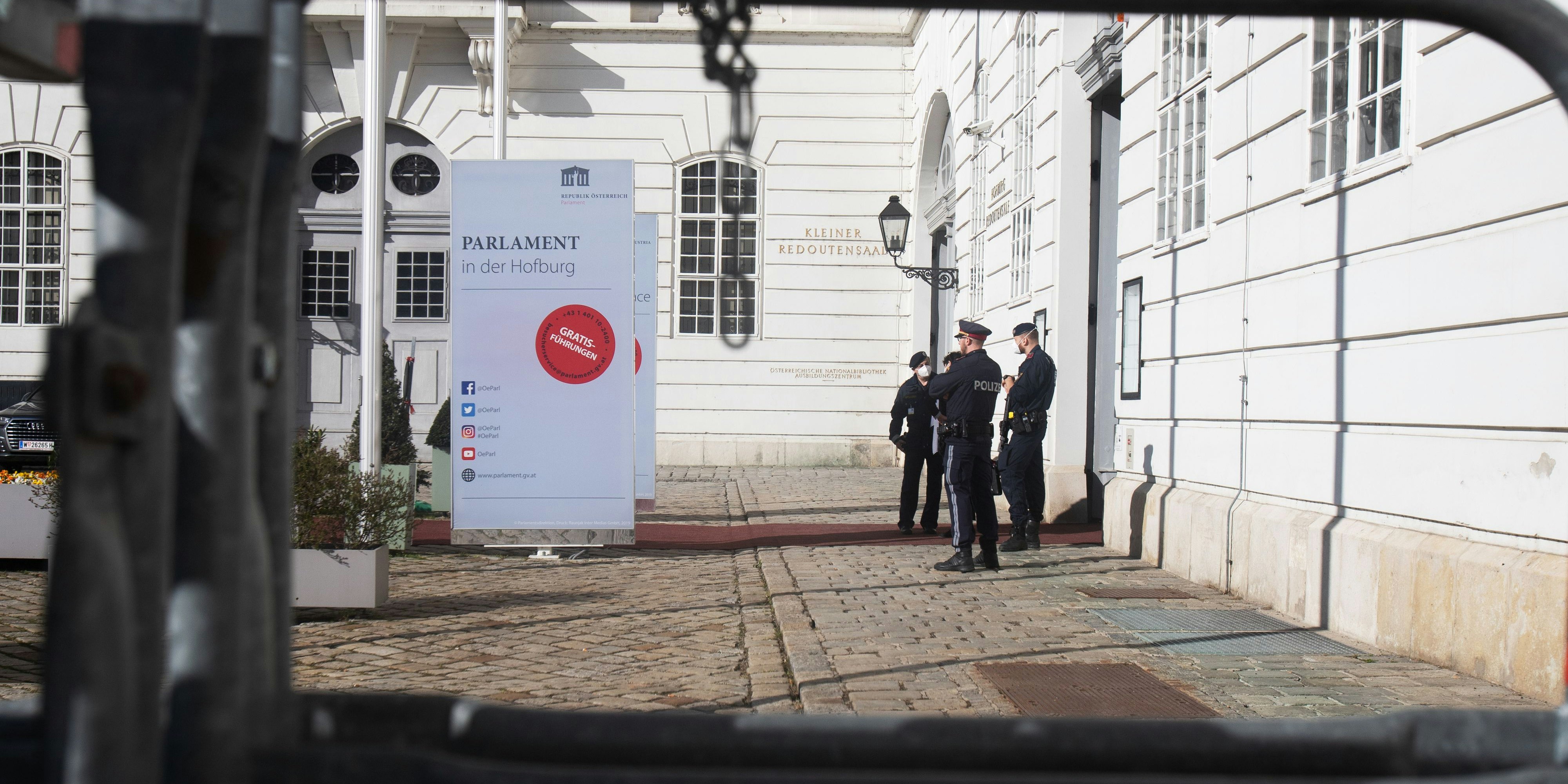 Der Bundesrat wird am Donnerstag Polizeischutz bekommen.