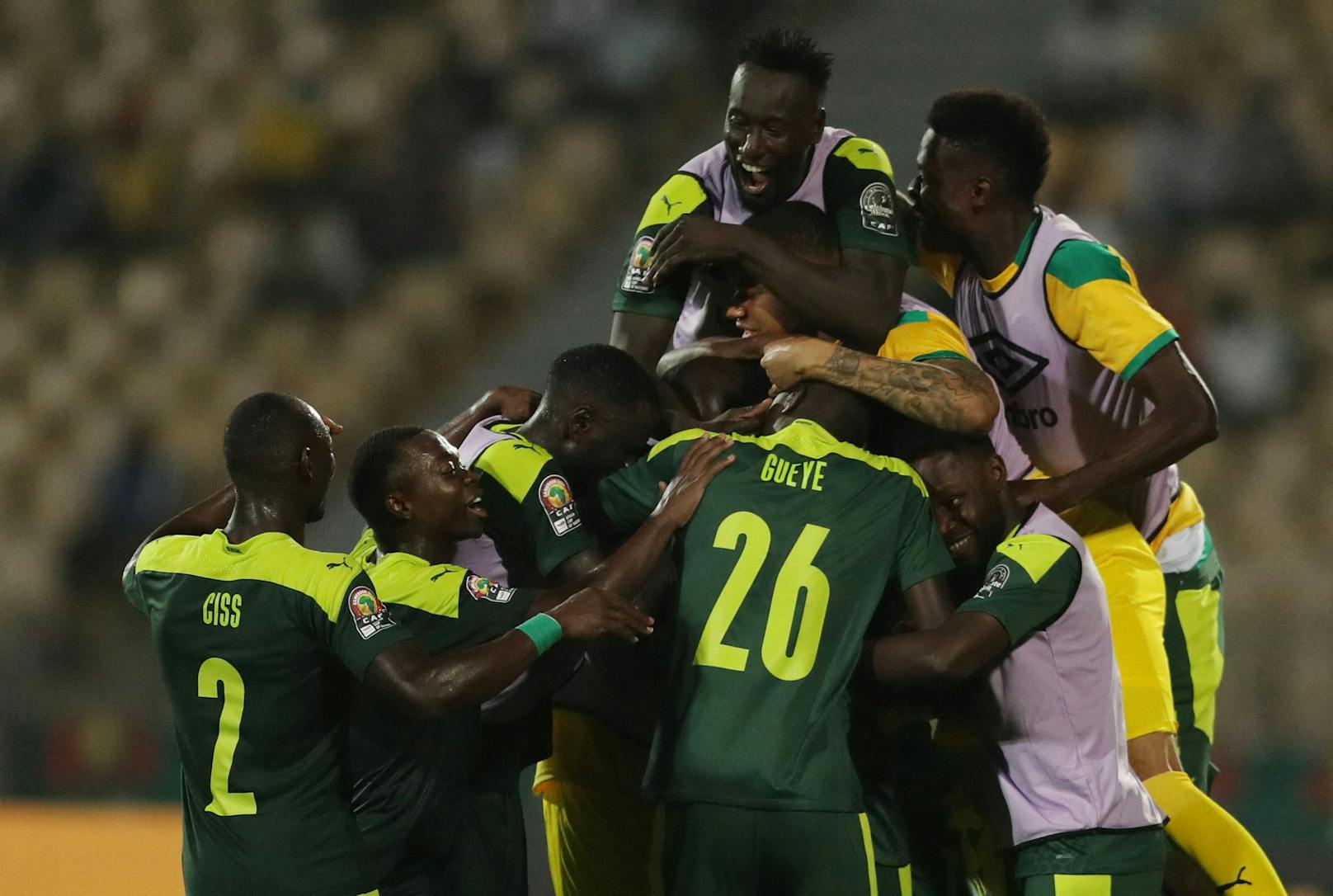Senegal jubelt über den Finaleinzug beim Afrika Cup