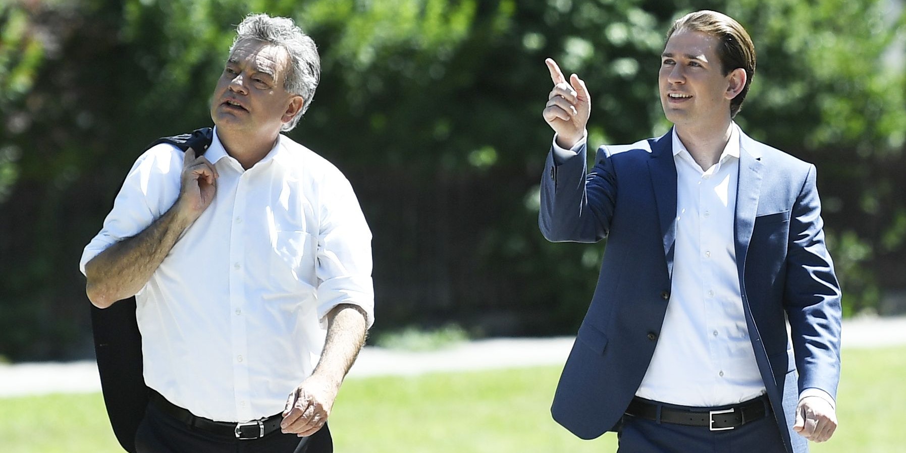 Beim Sommerministerrat in Reichenau an der Rax schien die Welt noch in Ordnung. 'Mir nicht', würde Kogler nun womöglich sagen.