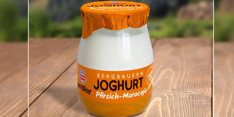 Berghof Bergbauern Joghurt Pfirsich-Maracuja