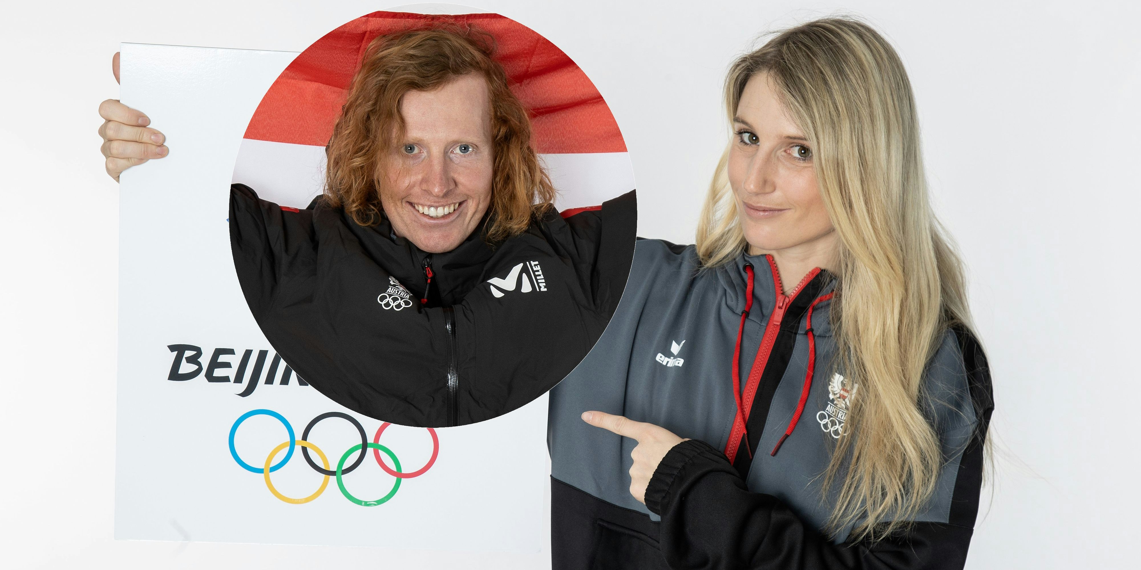 Snowboard-Traumpaar: Gasser (r.) und Millauer