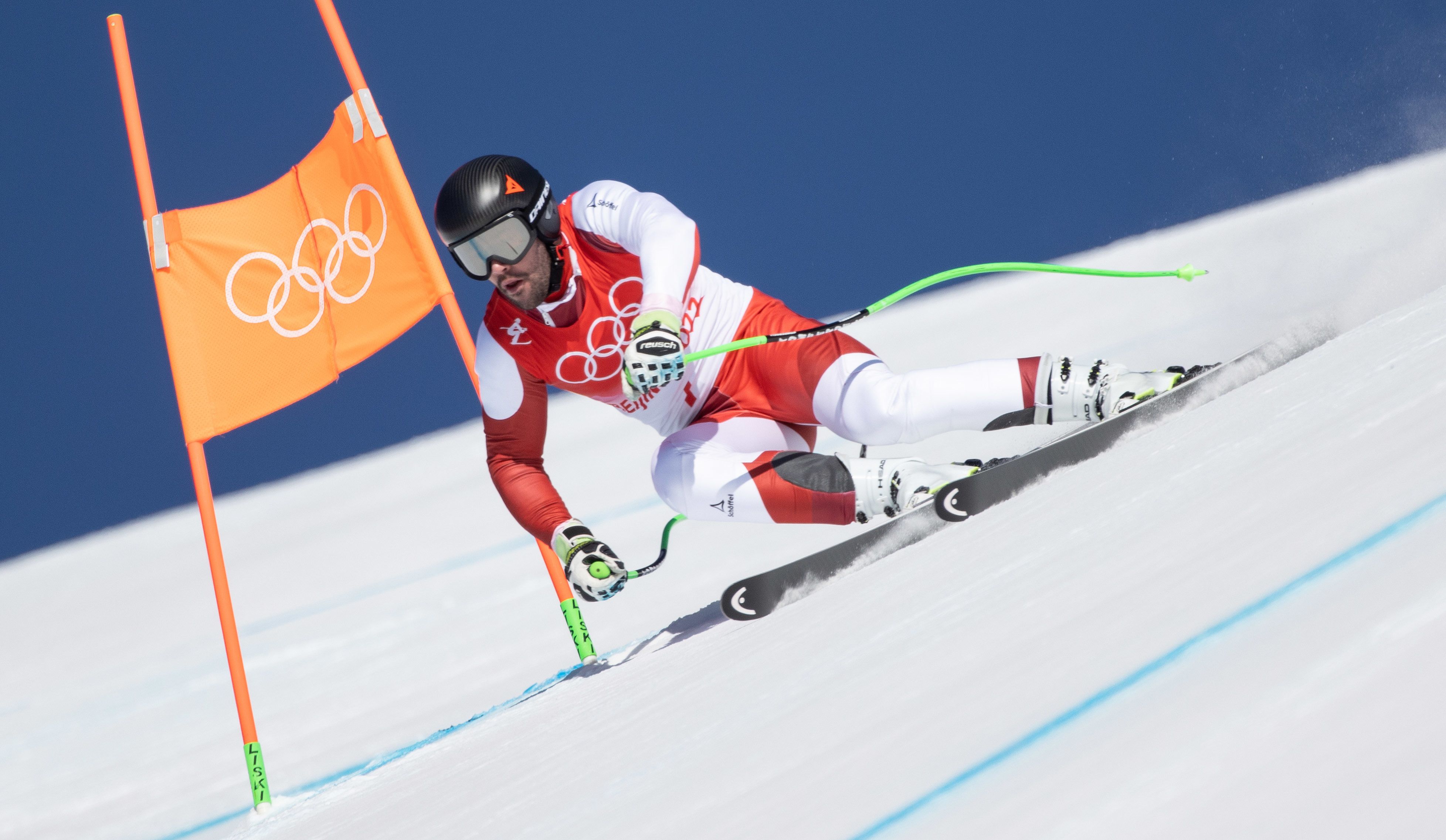 Vincent Kriechmayr im Olympia-Outfit