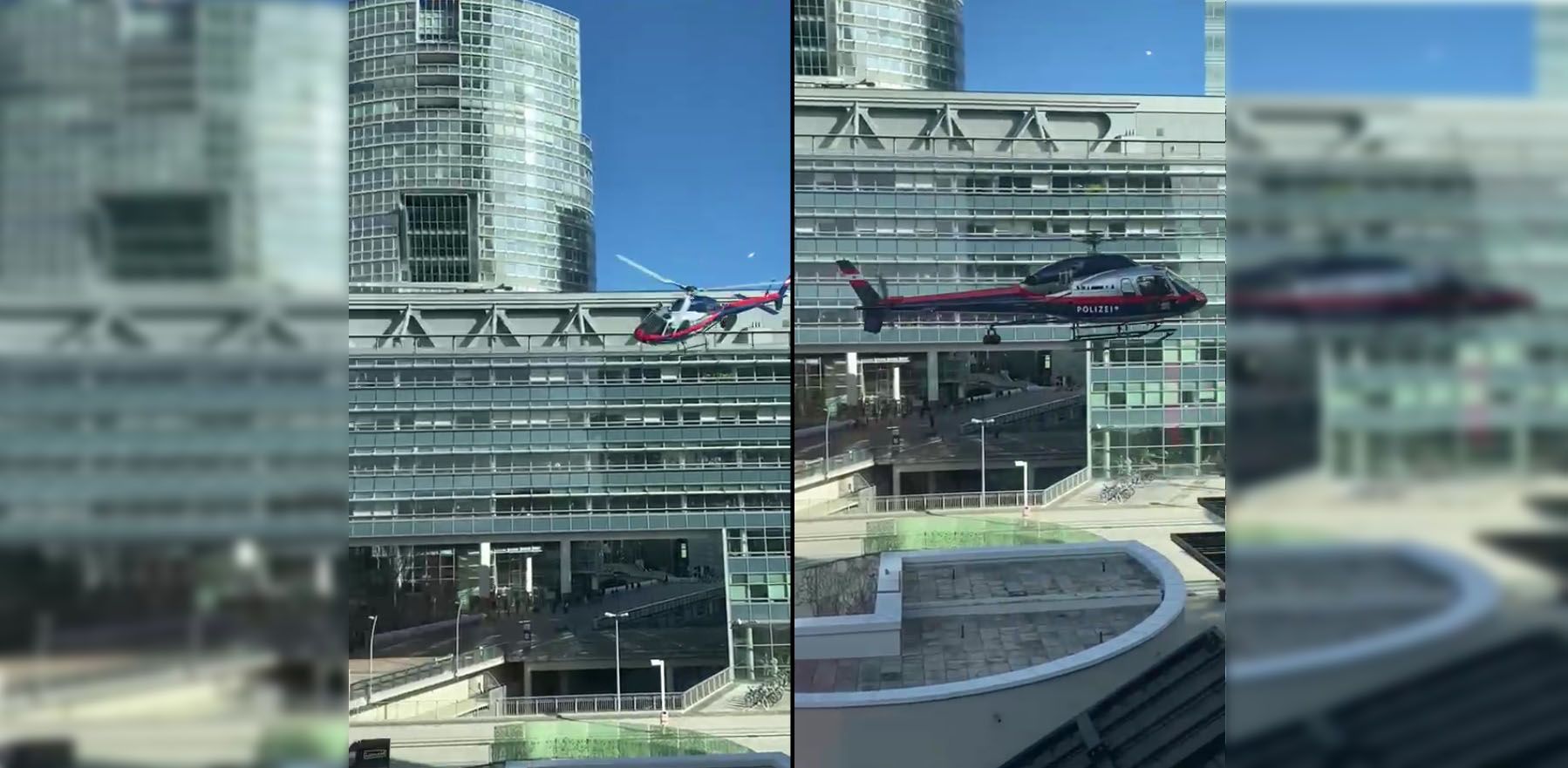 Spektakuläre Szenen beim Wiener DC Tower