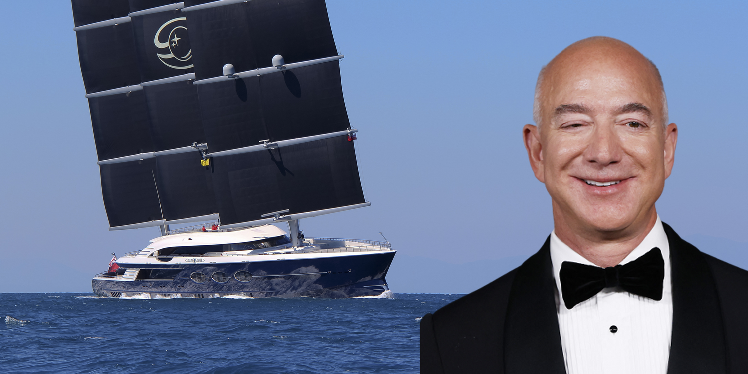 Jeff Bezos freut sich bereits auf seine neue Superyacht. Für den 127 Meter langen Koloss lässt er sogar Brücken versetzen.