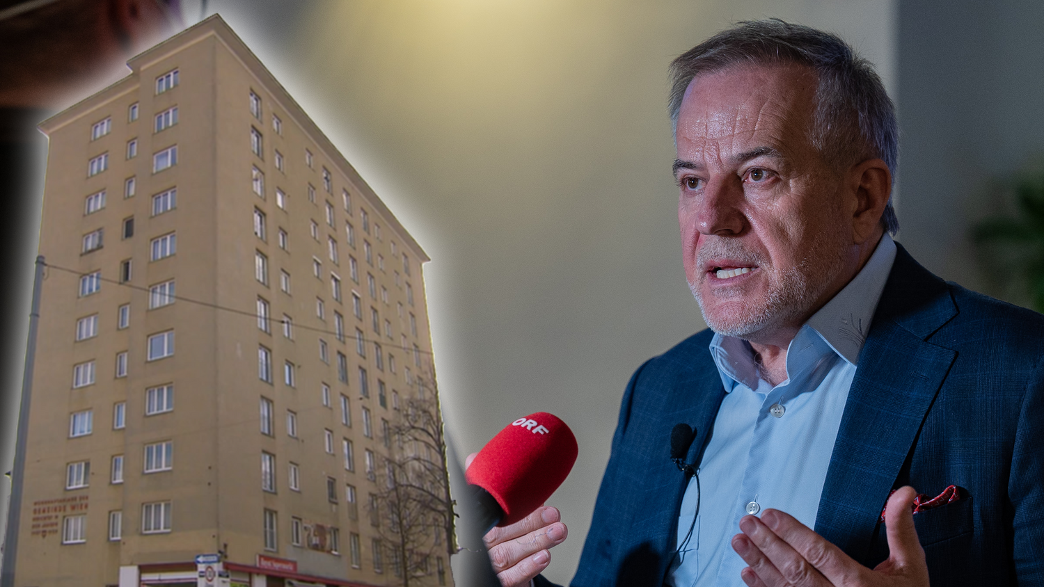 In diesem Gemeindebau war der Multimillionär von 1978 bis 2020 gemeldet.