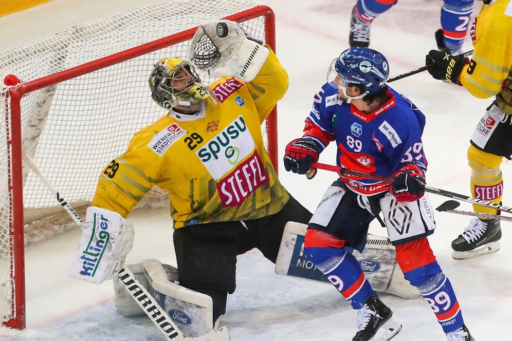 Die Capitals schlagen die Haie.