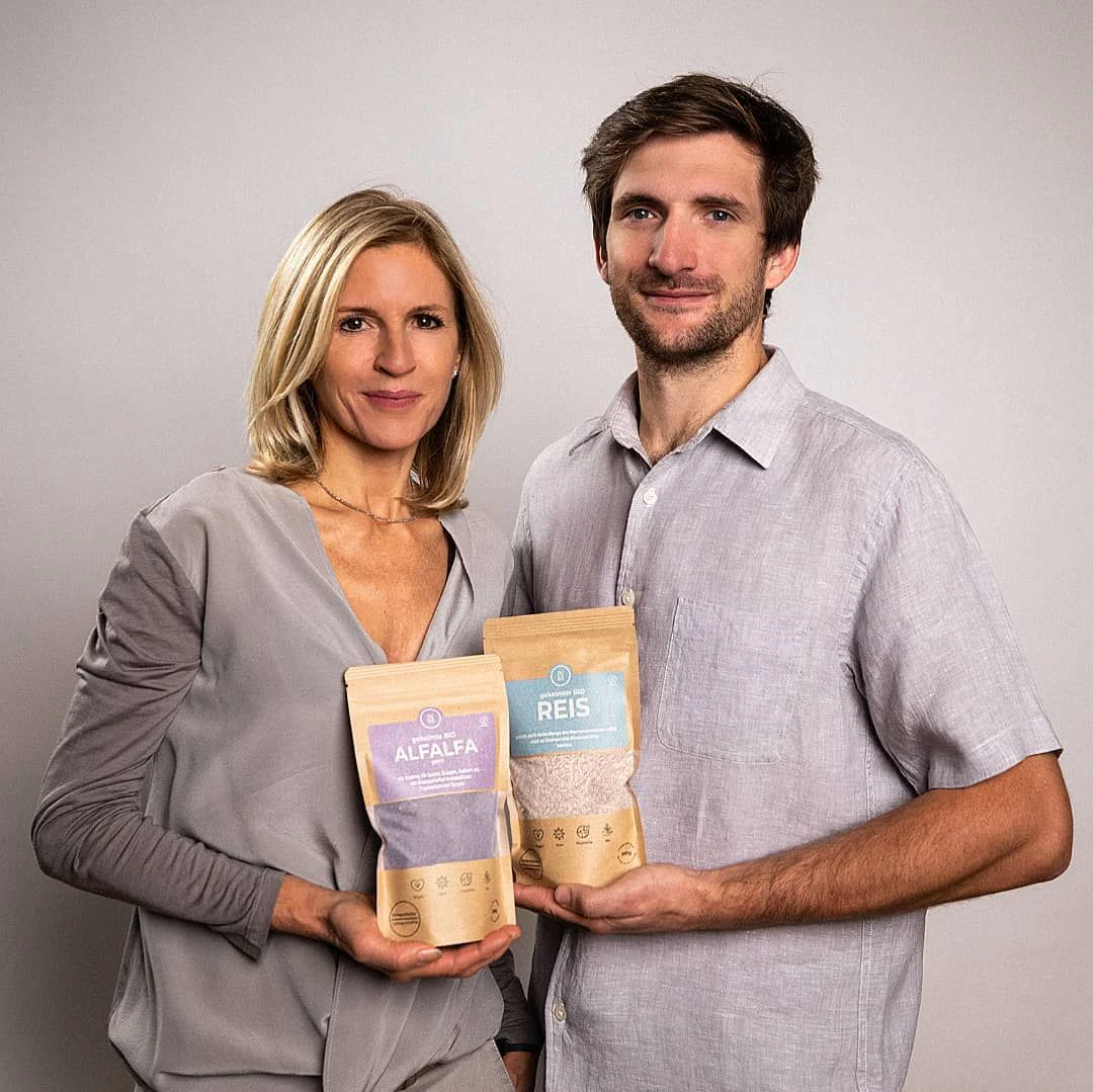 Mama Marita und Sohn Kevin vereint die Passion für gesunde Ernährung.