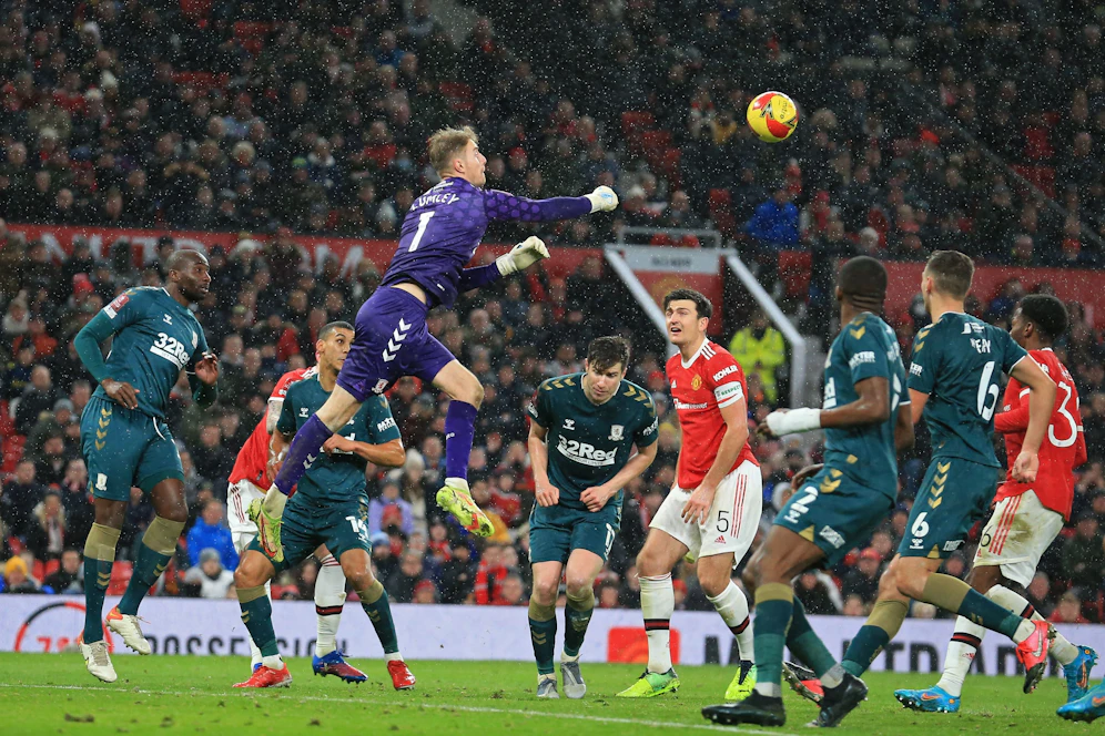 United scheitert am FC Middlesbrough.
