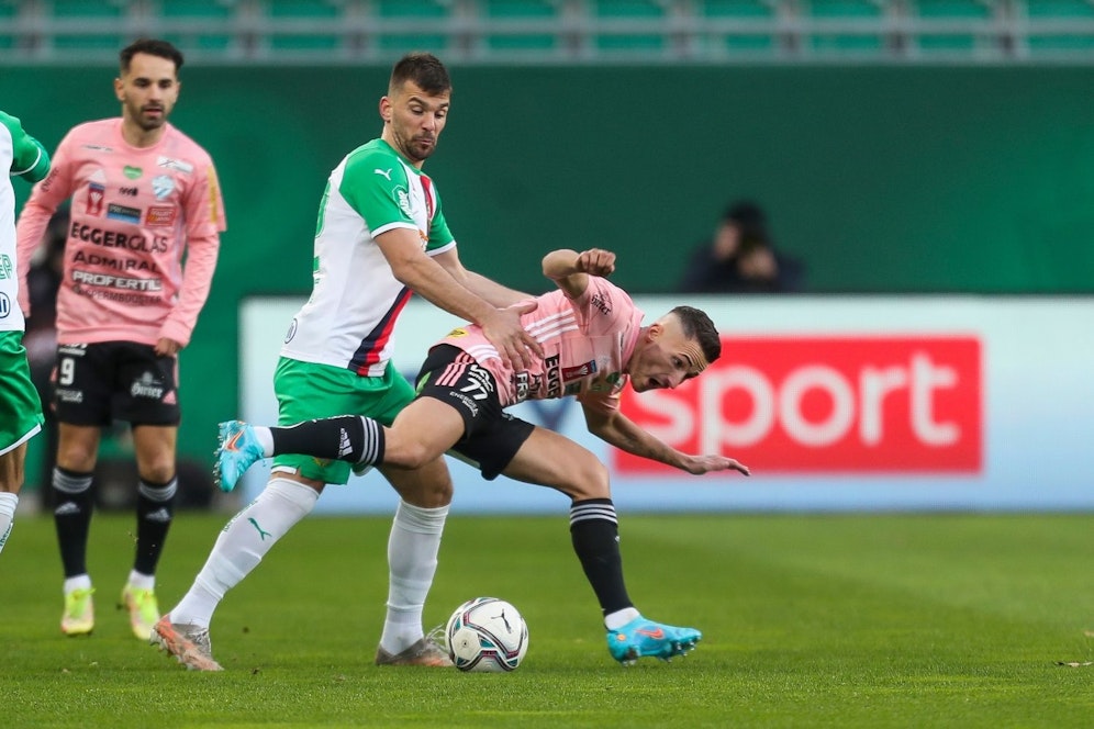 Hartberg ringt Rapid nieder.