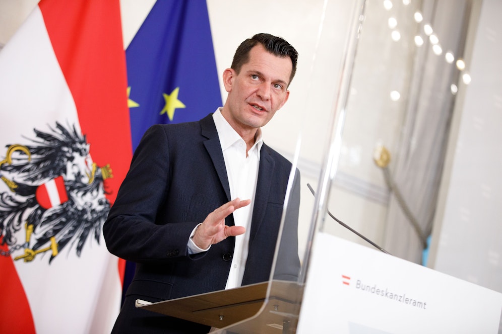 Gesundheitsminister Wolfgang Mückstein (Grüne)