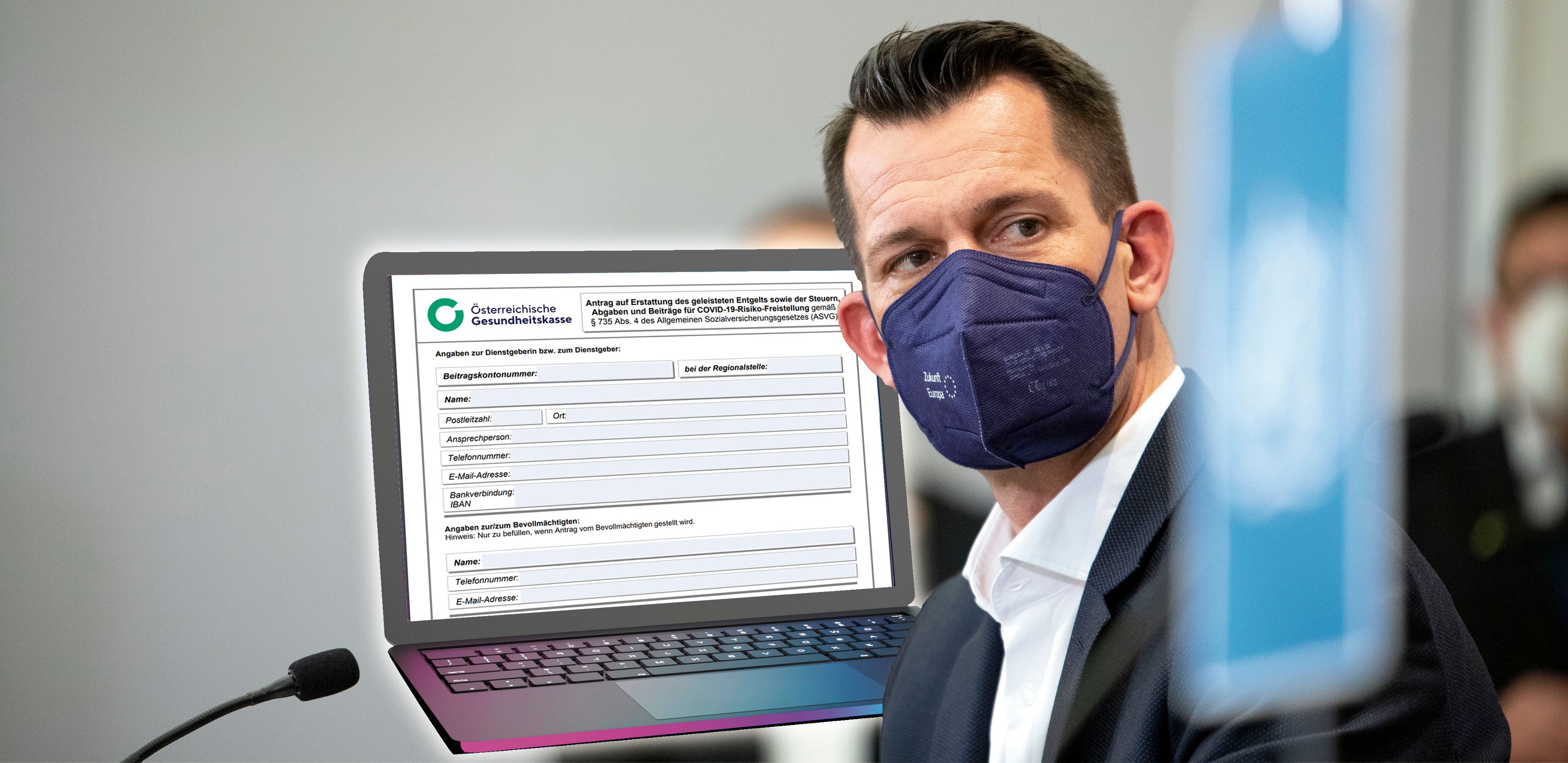 Gesundheitsminister Mückstein 