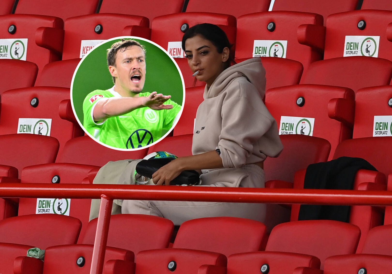 Max Kruse und seine Ehefrau Dilara