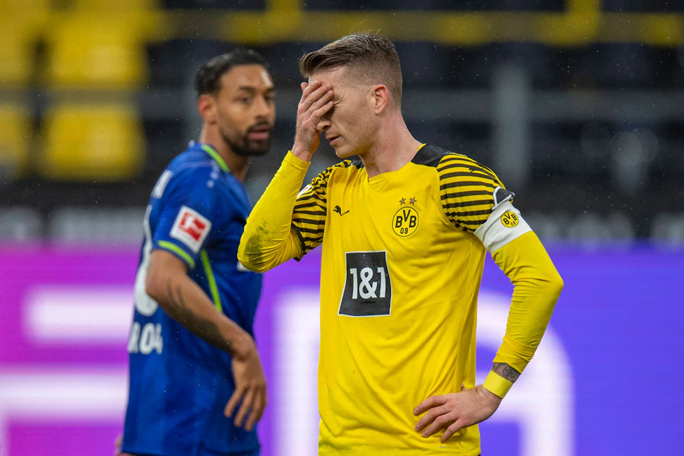 Marco Reus ist fassungslos.