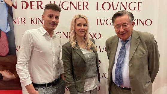 Johannes Höfinger, Simone Reiländer, Richard Lugner
