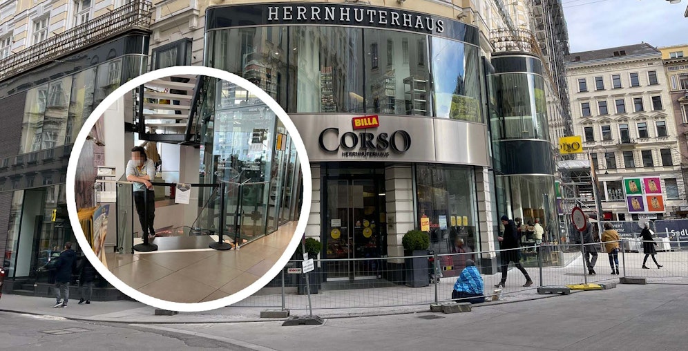 Ein ganzes Stockwerk wurde nun gesperrt.