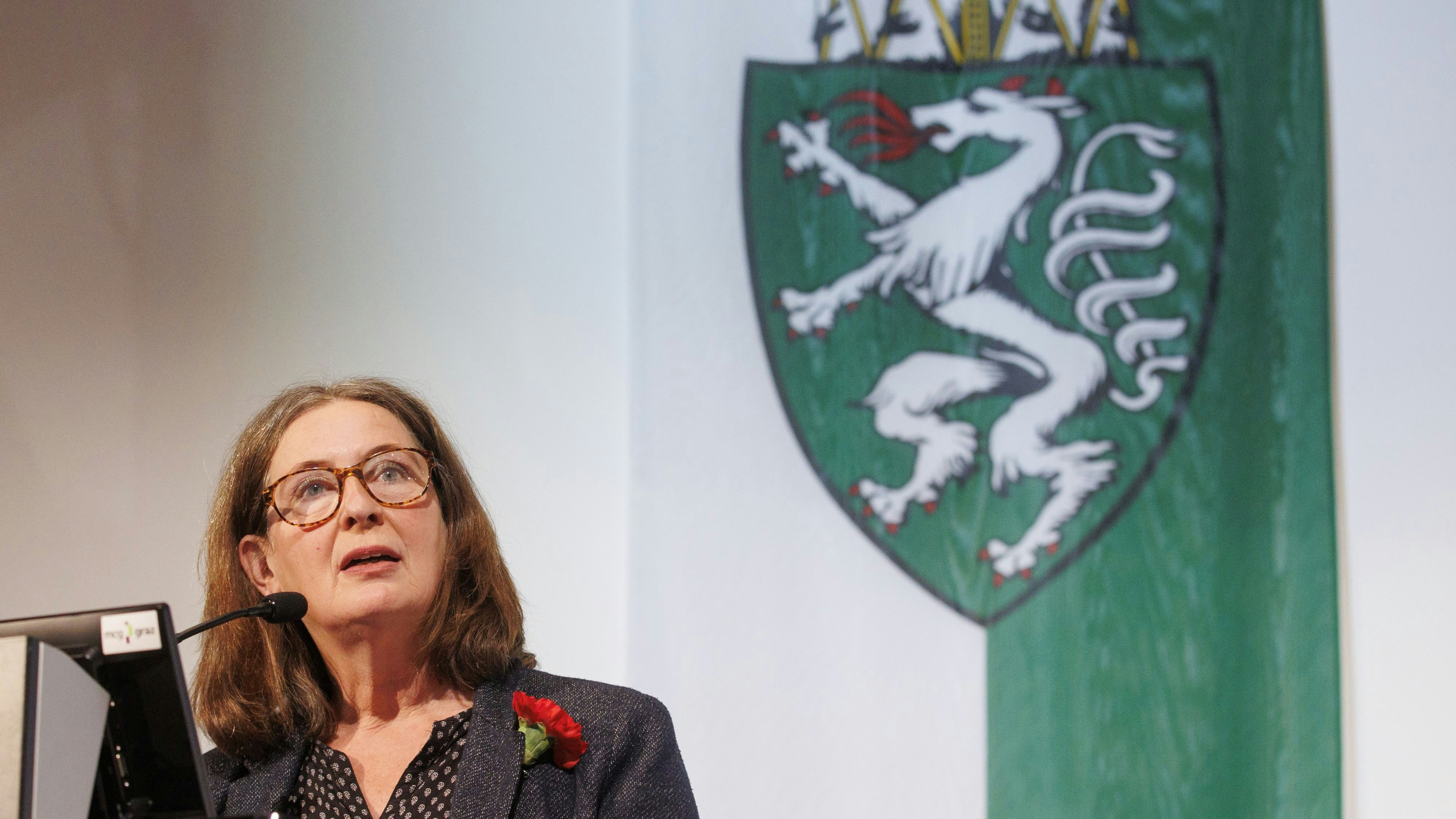 Elke Kahr spricht sich klar gegen die Impfpflicht aus. 