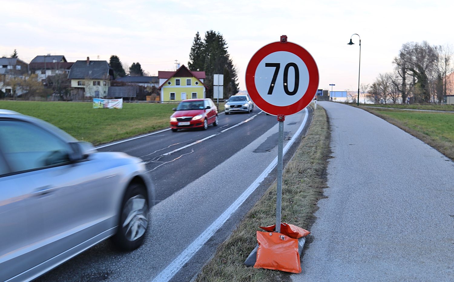 Wo früher maximal 50 km/h erlaubt waren, sind es nun 70.