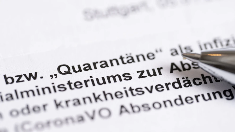 Die Quarantäne soll in Österreich 