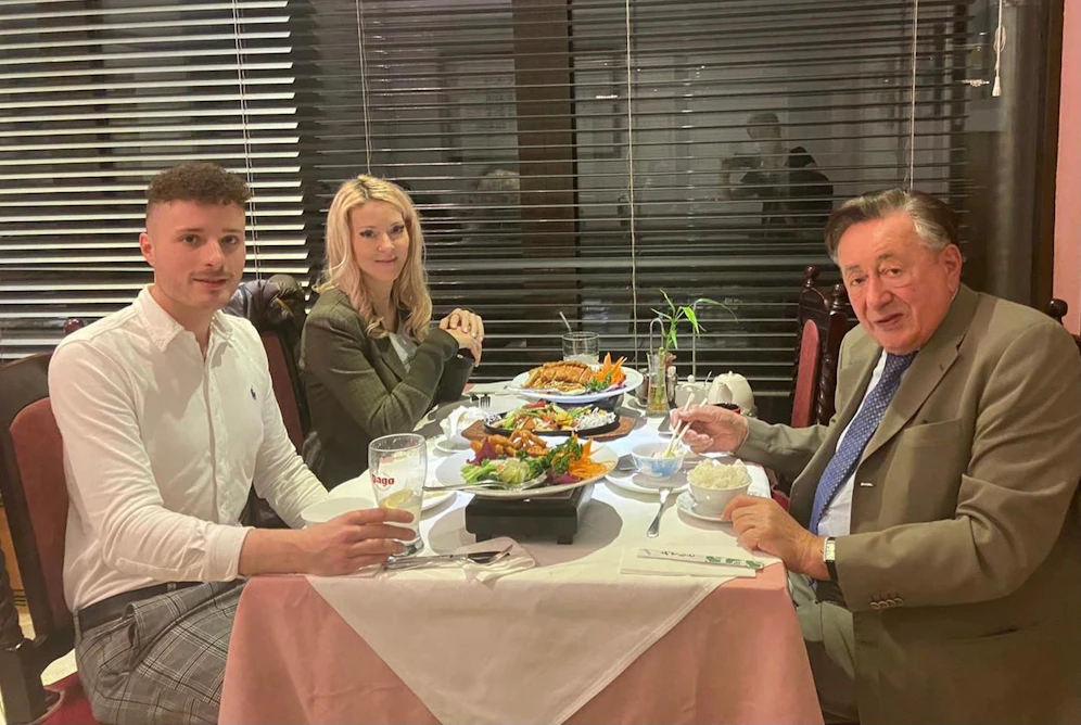 Johannes Höfinger, Simone Reiländer, Richard Lugner