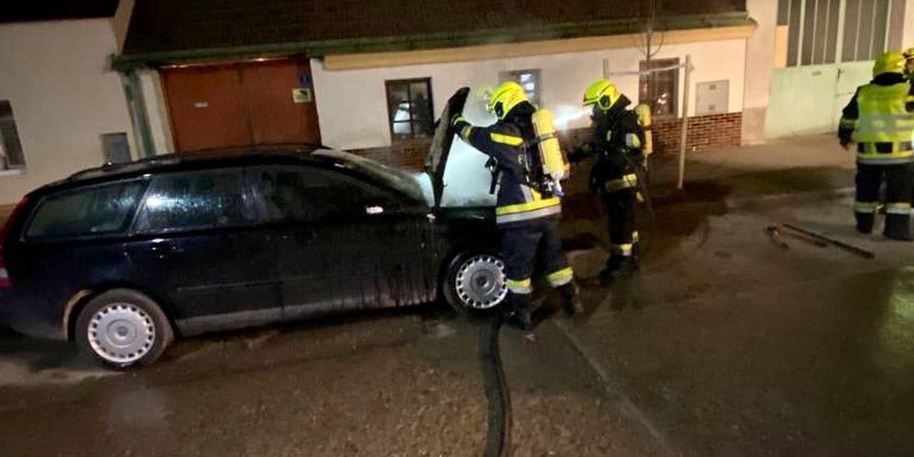 Foto vom Einsatz in Hohenau
