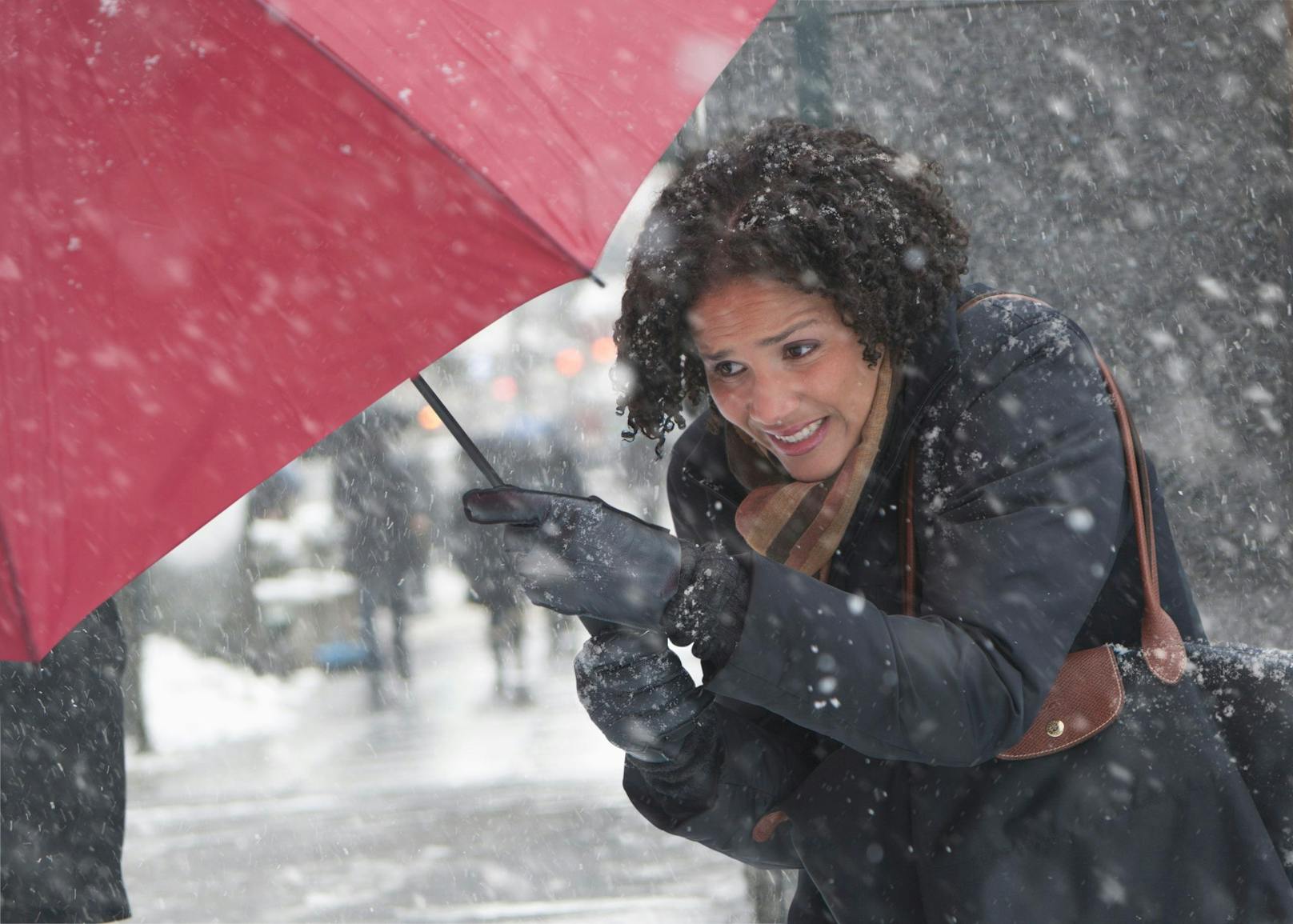 Schneefall und Sturm – das erwartet heute Österreich. (Symbolbild)