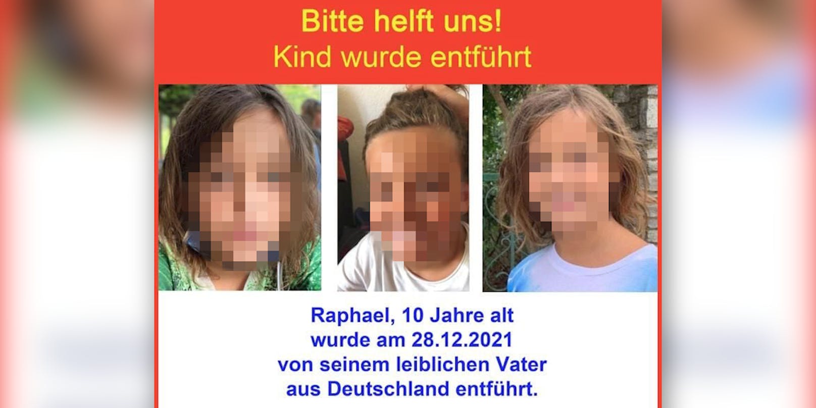 41 Tage lang fehlte von Raphael jede Spur. Jetzt ist er wieder zuhause bei seiner Mutter in Deutschland.