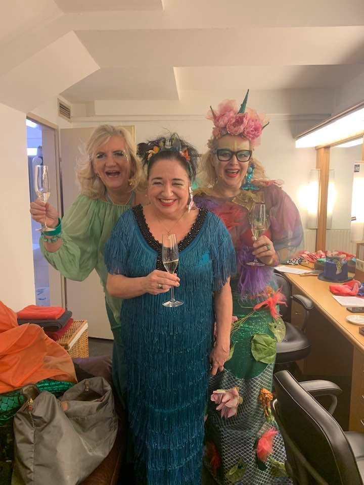 Angelika Hager, Maria  Happel und Petra Morzé