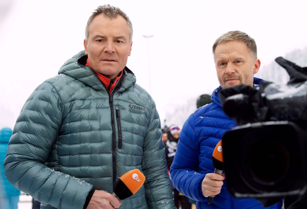 Sven Fischer und Alexander Ruda