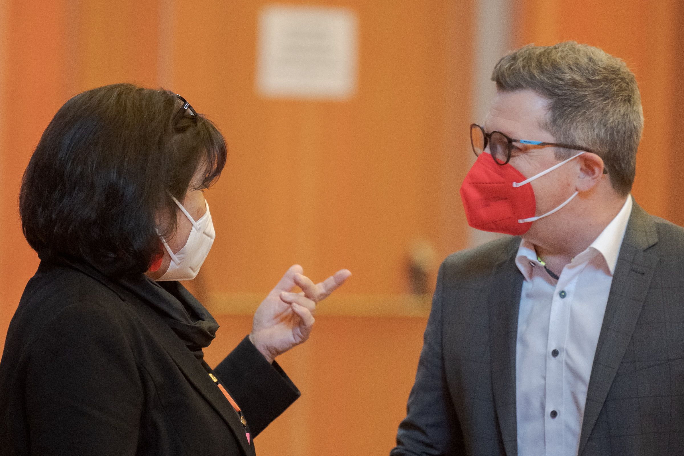 Birgit Gerstorfer übergab die Parteiführung an Michael Lindner.