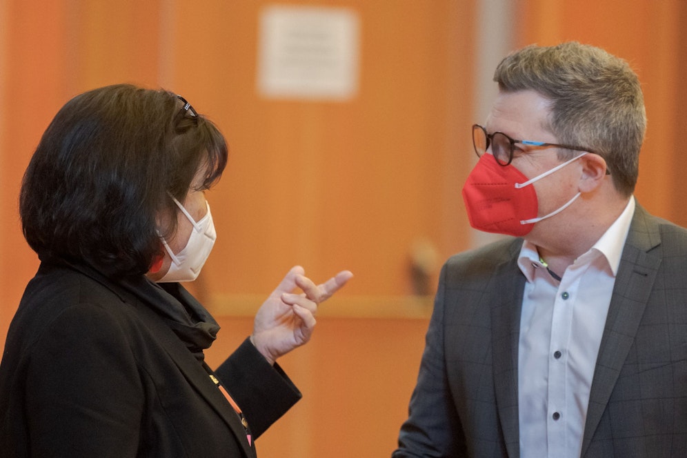 Birgit Gerstorfer übergab die Parteiführung an Michael Lindner.