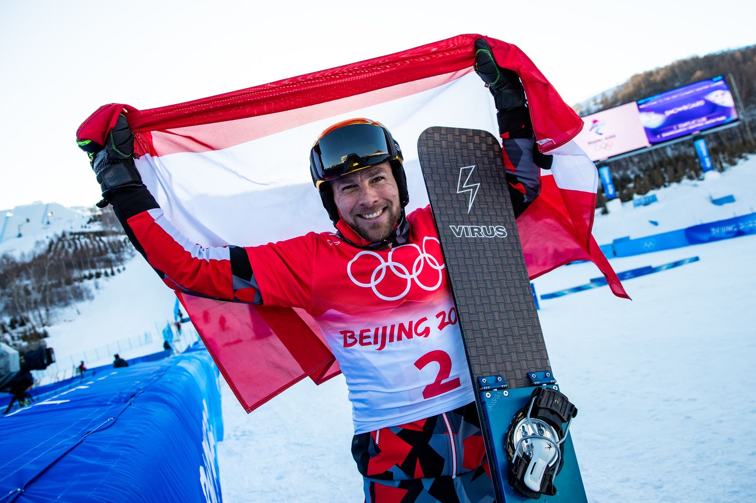 Benjamin Karl nach seinem Olympiasieg.