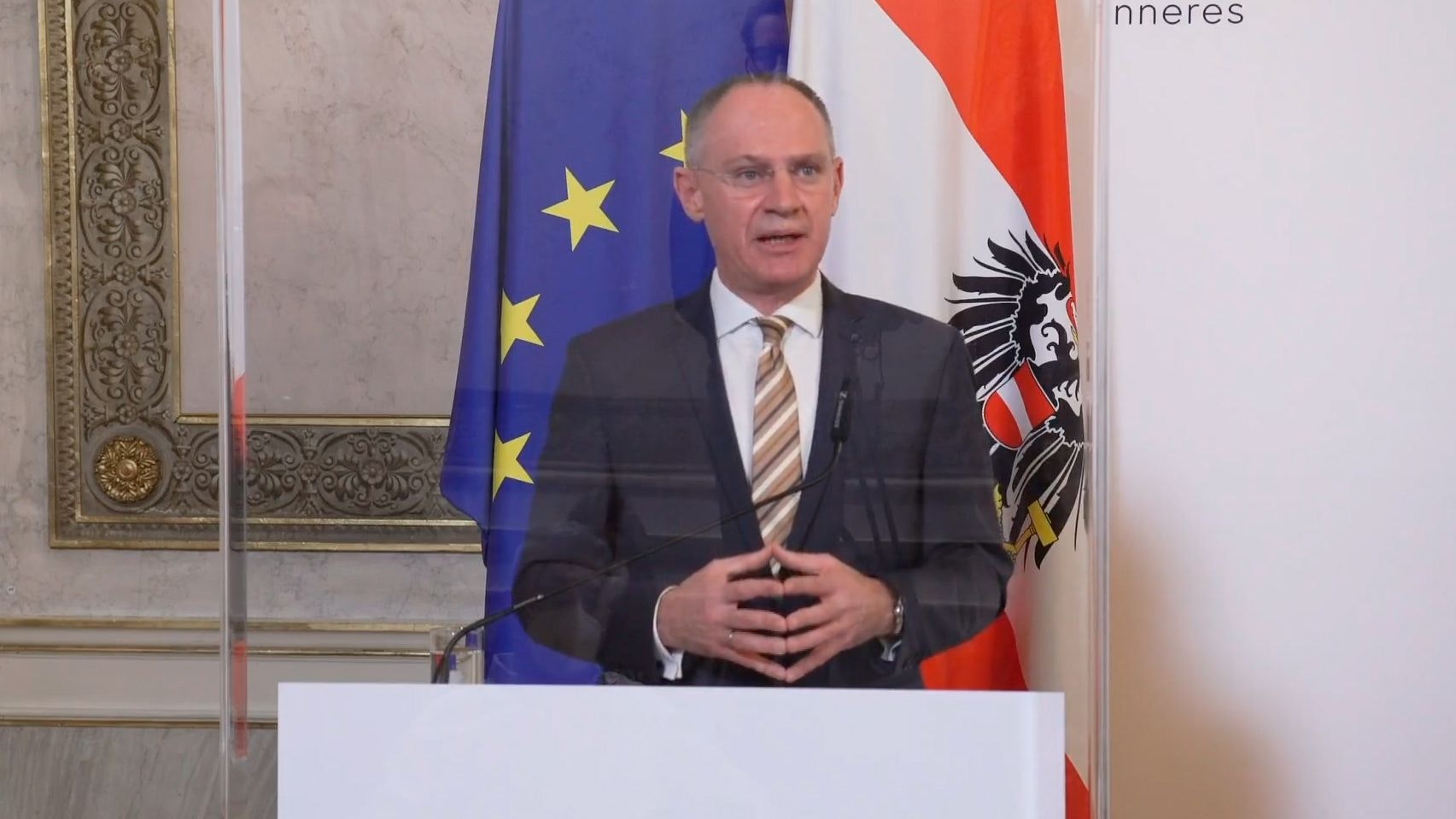 Innenminister Gerhard Karner.