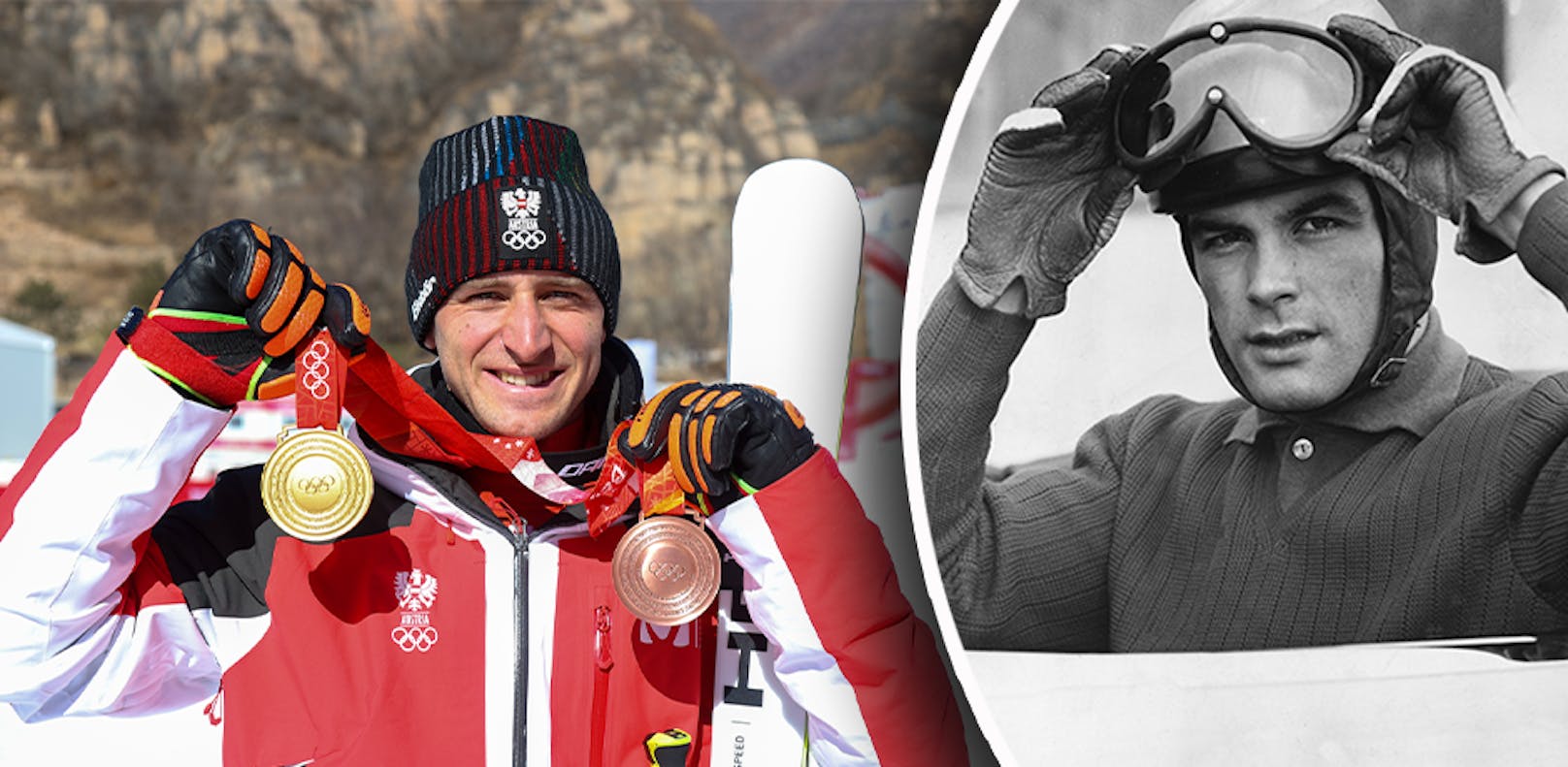 Matthias Mayer – Gold im Super-G. Mit seiner dritten Olympischen Goldmedaille und der Bronzenen aus der Abfahrt überholte er Österreichs Ski-Legende Toni Sailer (ebenfalls Triple-Olympiasieger). Mayer ist nun der erfolgreichste Alpine in der heimischen Olympia-Geschichte.