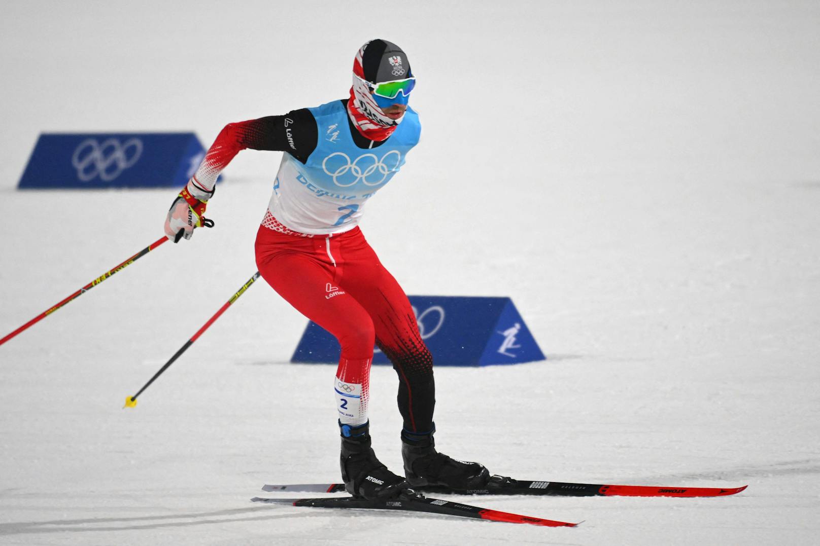 Lukas Greiderer – Bronze in der Nordischen Kombination, Normalschanze und 10km Langlauf.
