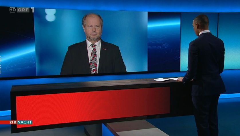 Virologe Norbert Nowotny in der ZIB Nacht