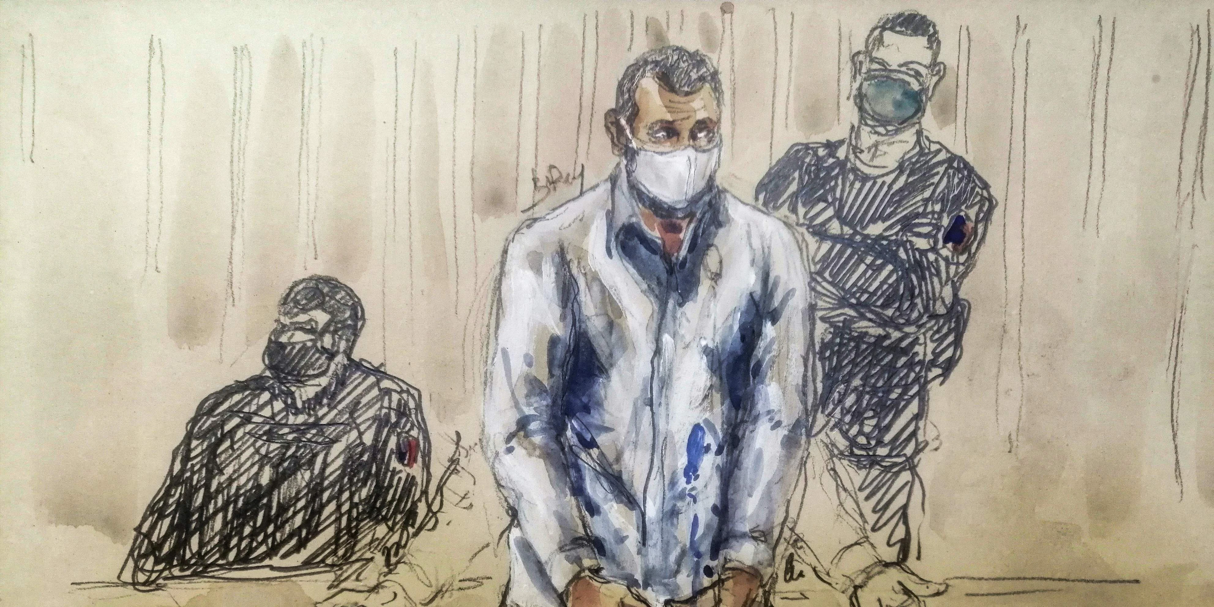 Salah Abdeslam gilt als einziger Überlebender der Paris-Attentäter. Heute wurde er zum ersten Mal in der französischen Hauptstadt befragt.