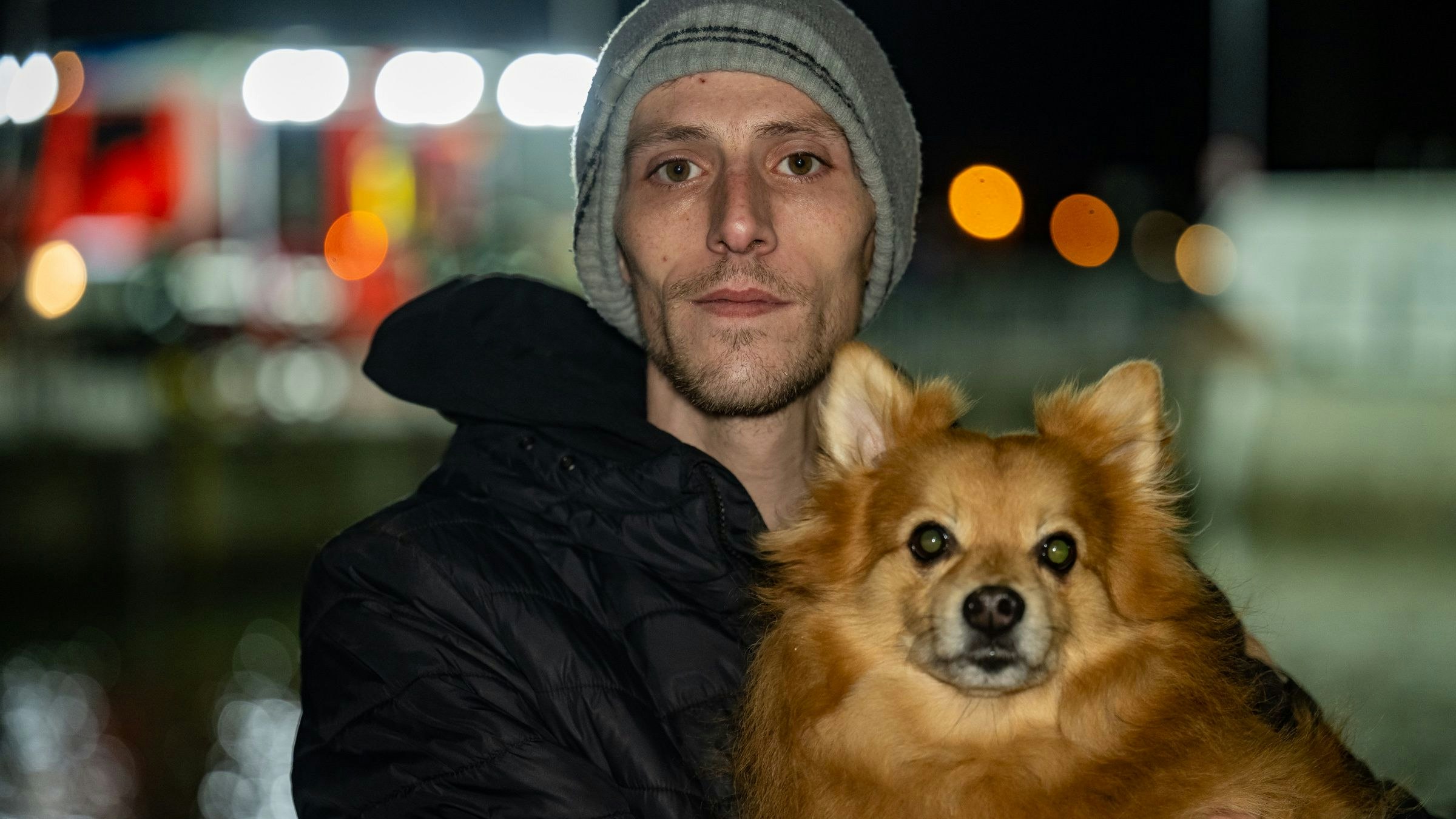 Patrick J. (31) sah das Pärchen im Wasser, alarmierte die Rettung.