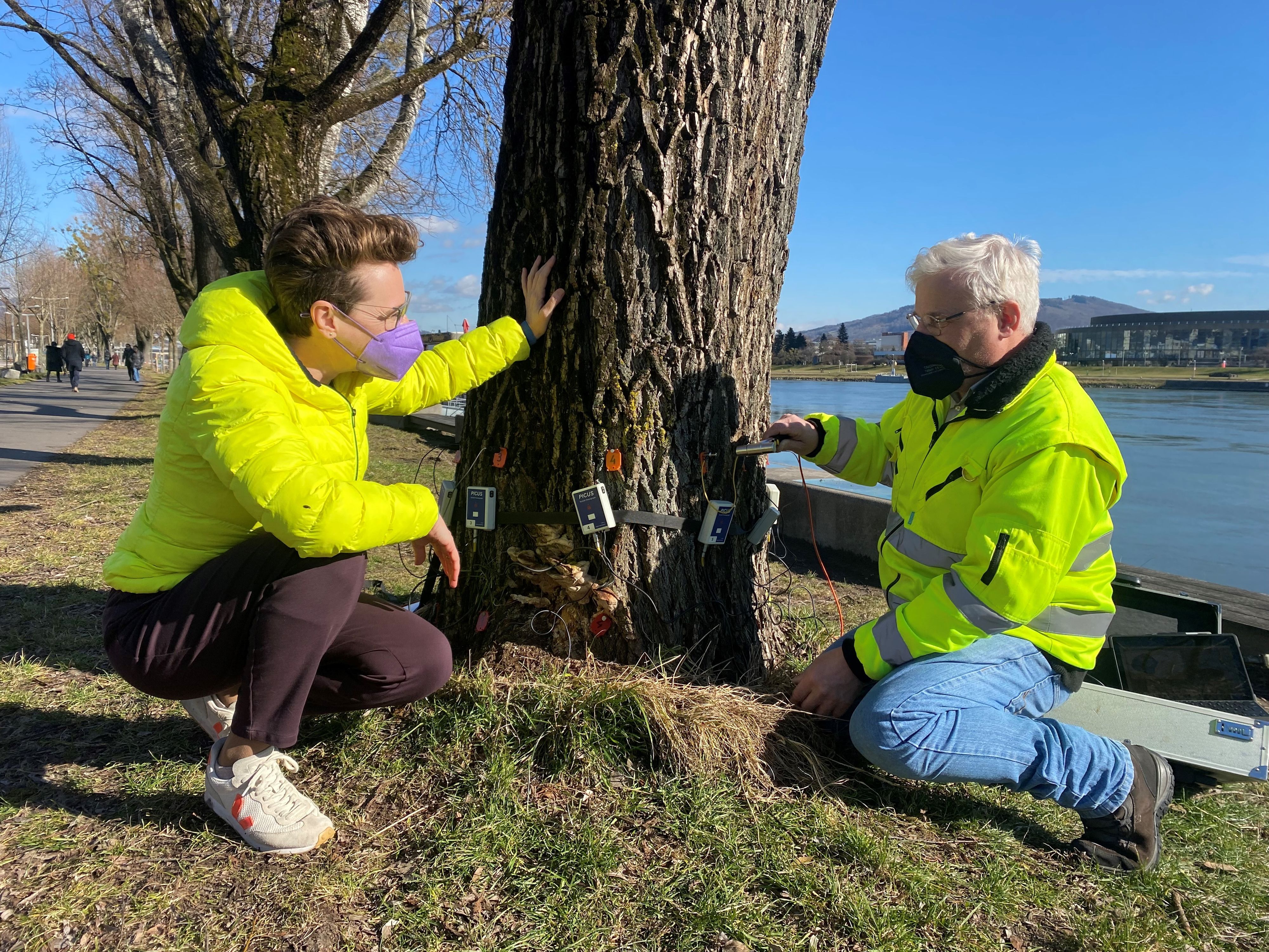 Stadträtin Eva Schobesberger und 