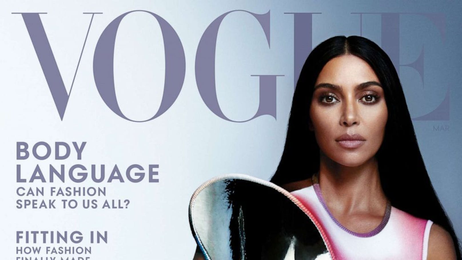 Kim hat Ärger wegen ihres neuesten "Vogue"-Covers.